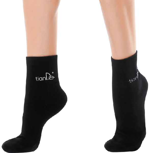 Bavlnené ponožky s bodovou turmalínovou vrstvou 