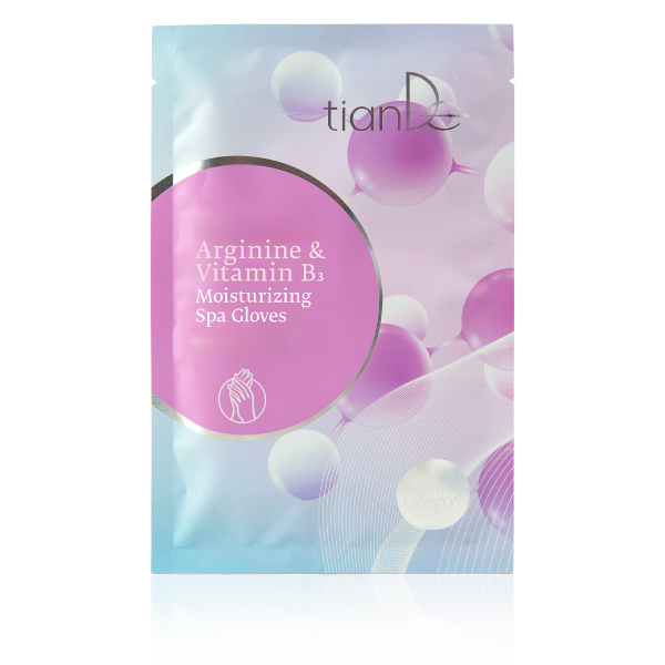 Hydratačné spa rukavice s arginínom a vitamínom B3