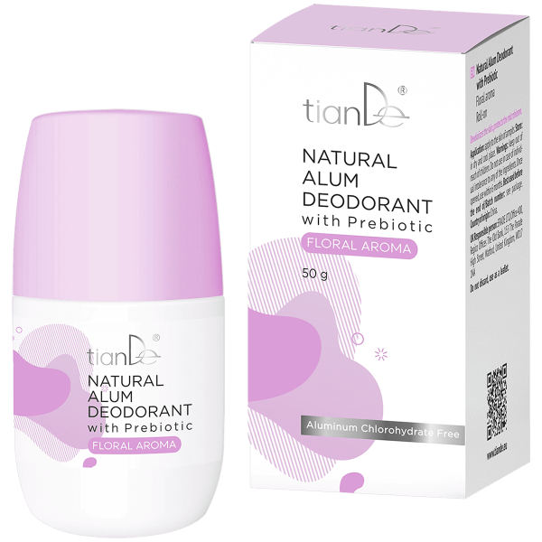 Kamencový deodorant s prebiotikami kvetinová vôňa