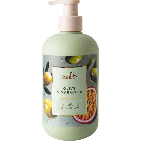 Revitalizačný sprchový gél Oliva a maracuja