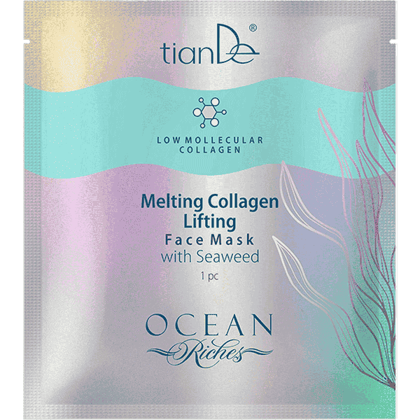 Topiaca sa kolagénová liftingová pleťová maska ​​s morskými riasami