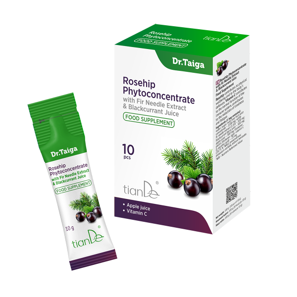 Extrakt z jedľového ihličia so šípkovou a ríbezľovou šťavou