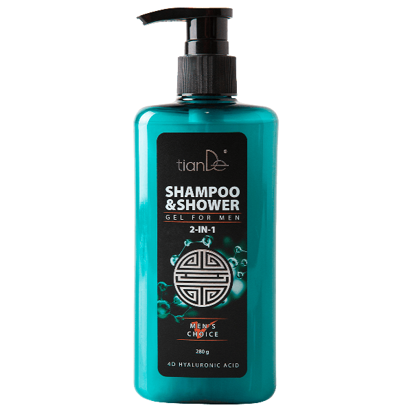Šampón a sprchový gél pre mužov 2 v 1